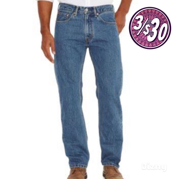 Levi's Other - 3/30 Mens 36/34 Levi 505 Denim Jeans EUC LightWash